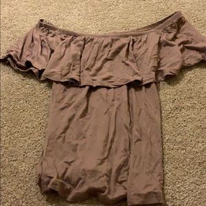 off the shoulder top